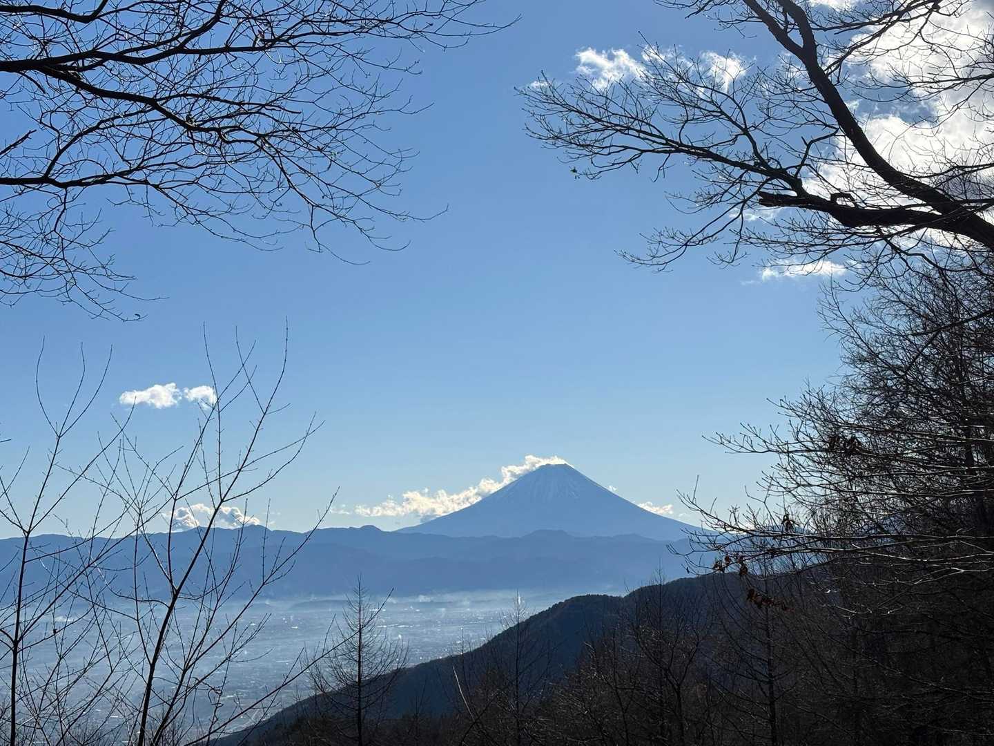 山頂へ着きました♪