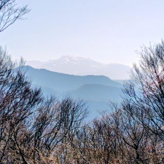 脚谷山からの白山