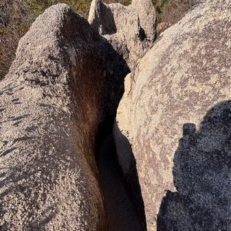 メタボチェック岩
ギリギリ通れました💦