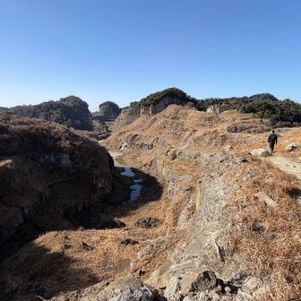 キャニオンを眺めながら歩いていきます🎶