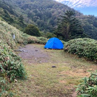 ⛺️テン泊されている方結構いました