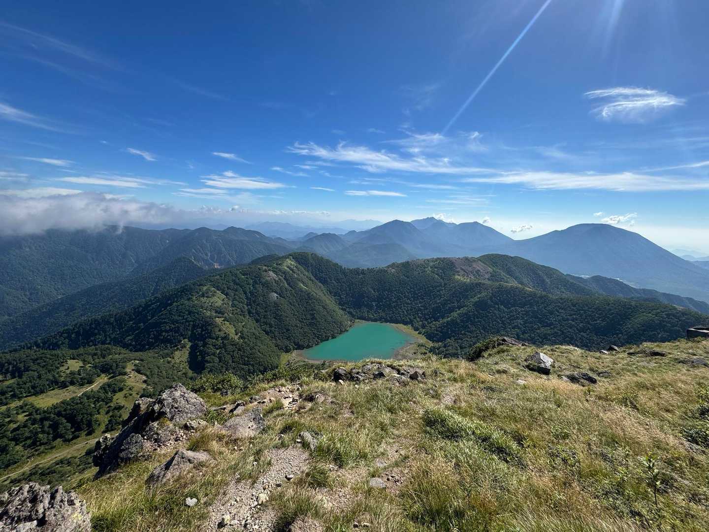 金精峠登山口-金精山-五色山-前白根山-日光白根山 周回コースの写真