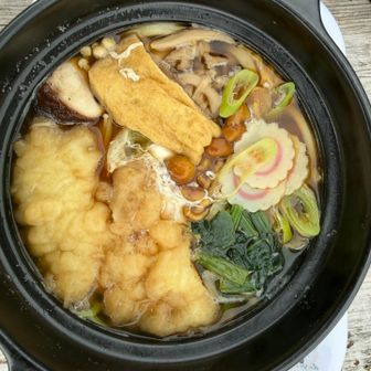 2000円の鍋焼きうどん！
