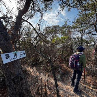 長尾山を通過しました