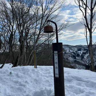 山頂積雪20cmないくらい