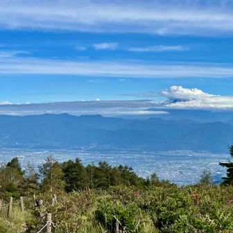 名残惜しく富士山🗻