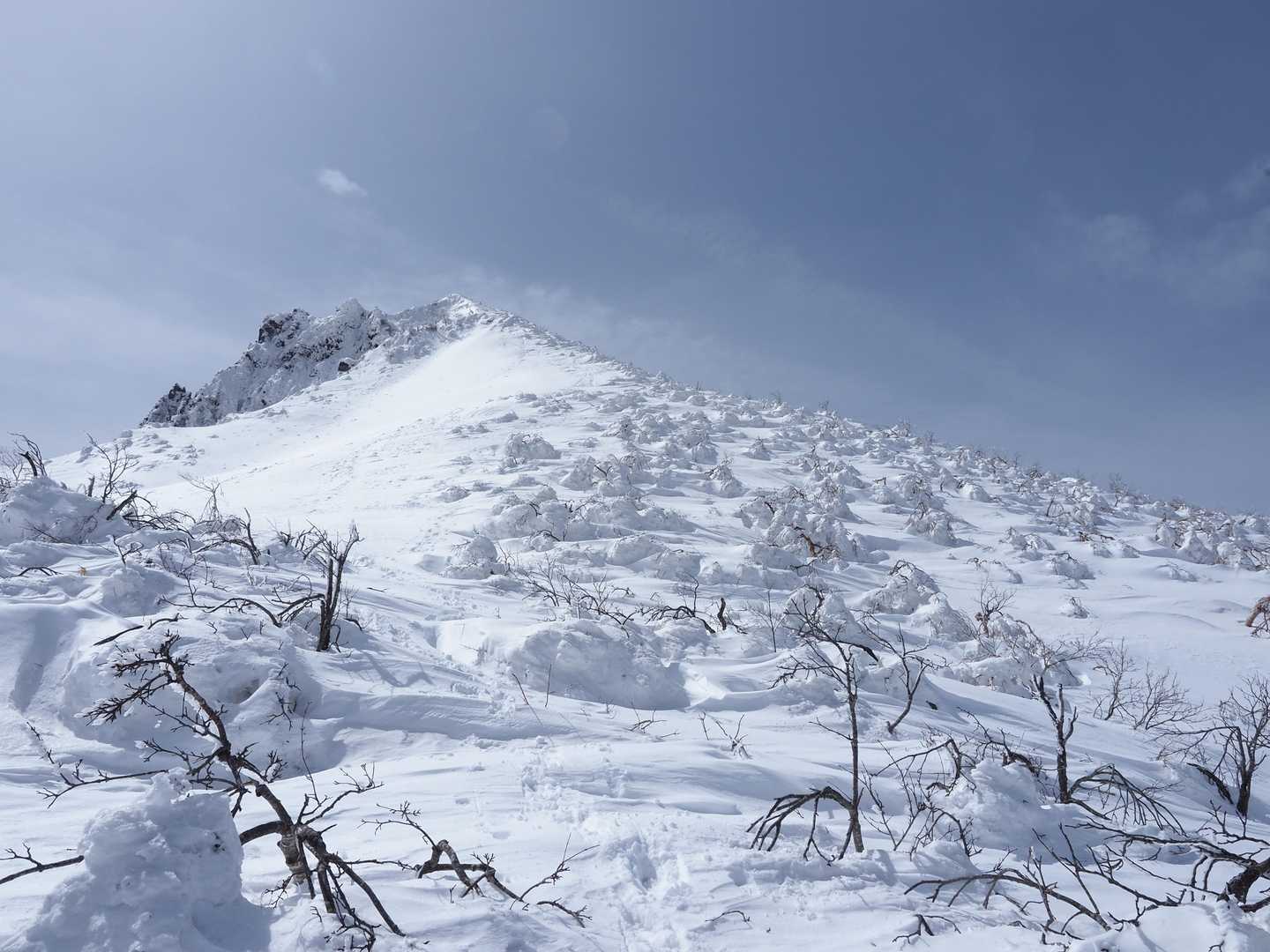 磐梯山 往復コースの写真