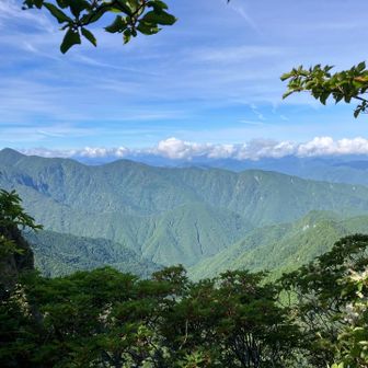 弥山方面だったかな？