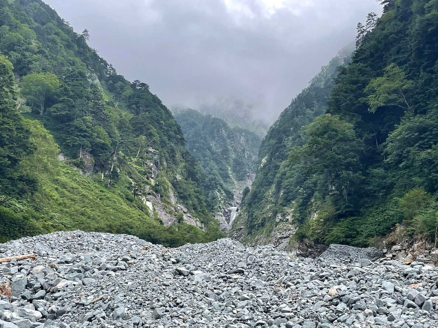 新穂高温泉駅-奥穂高登山口-飛騨乗越-槍ヶ岳 往復コースの写真