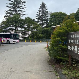 最後は車道歩きで、上日川峠に到着。到着した10分後のバスで甲斐大和駅まで