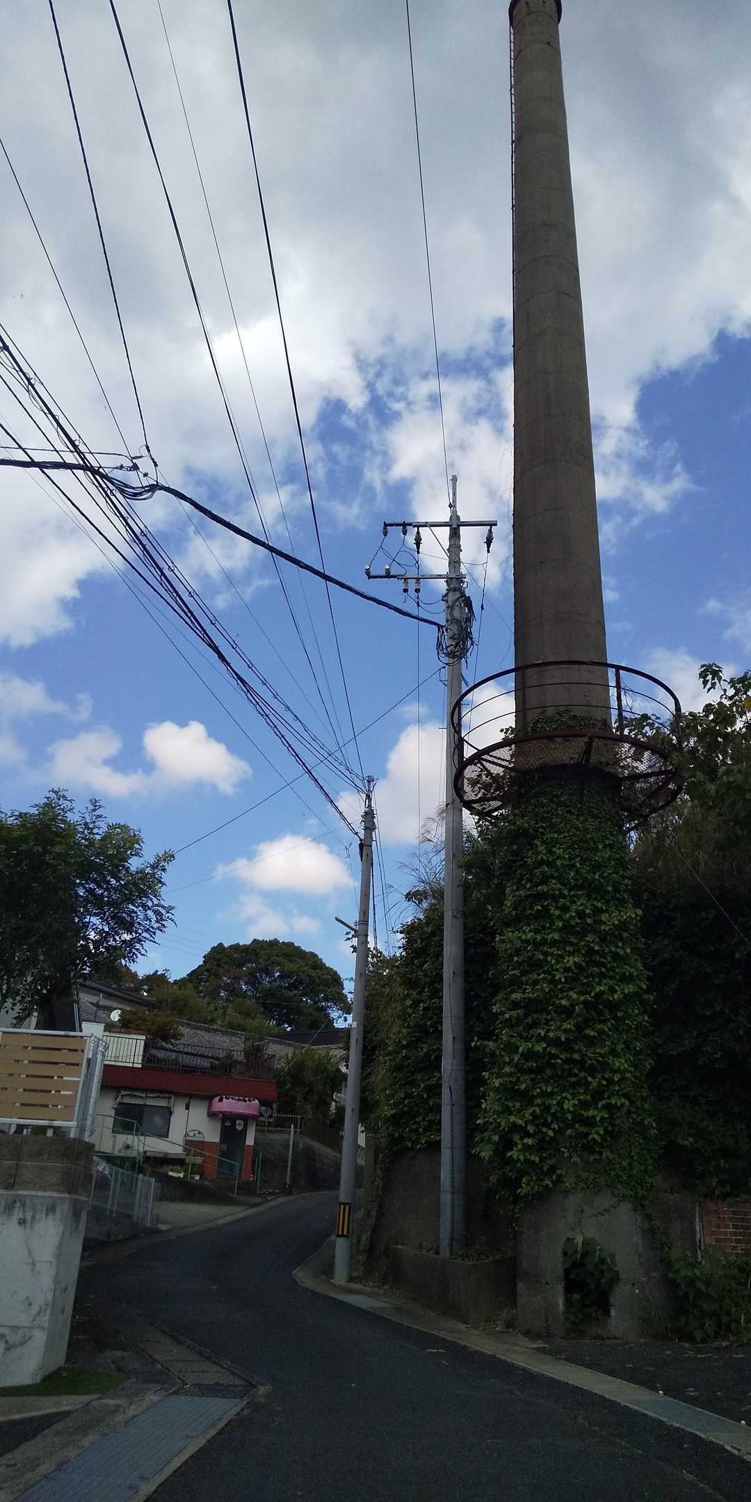 途中高〰️い煙突が👀何用に使われていたのかな⁉️