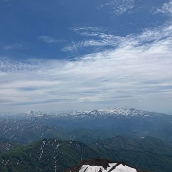 守門岳方面