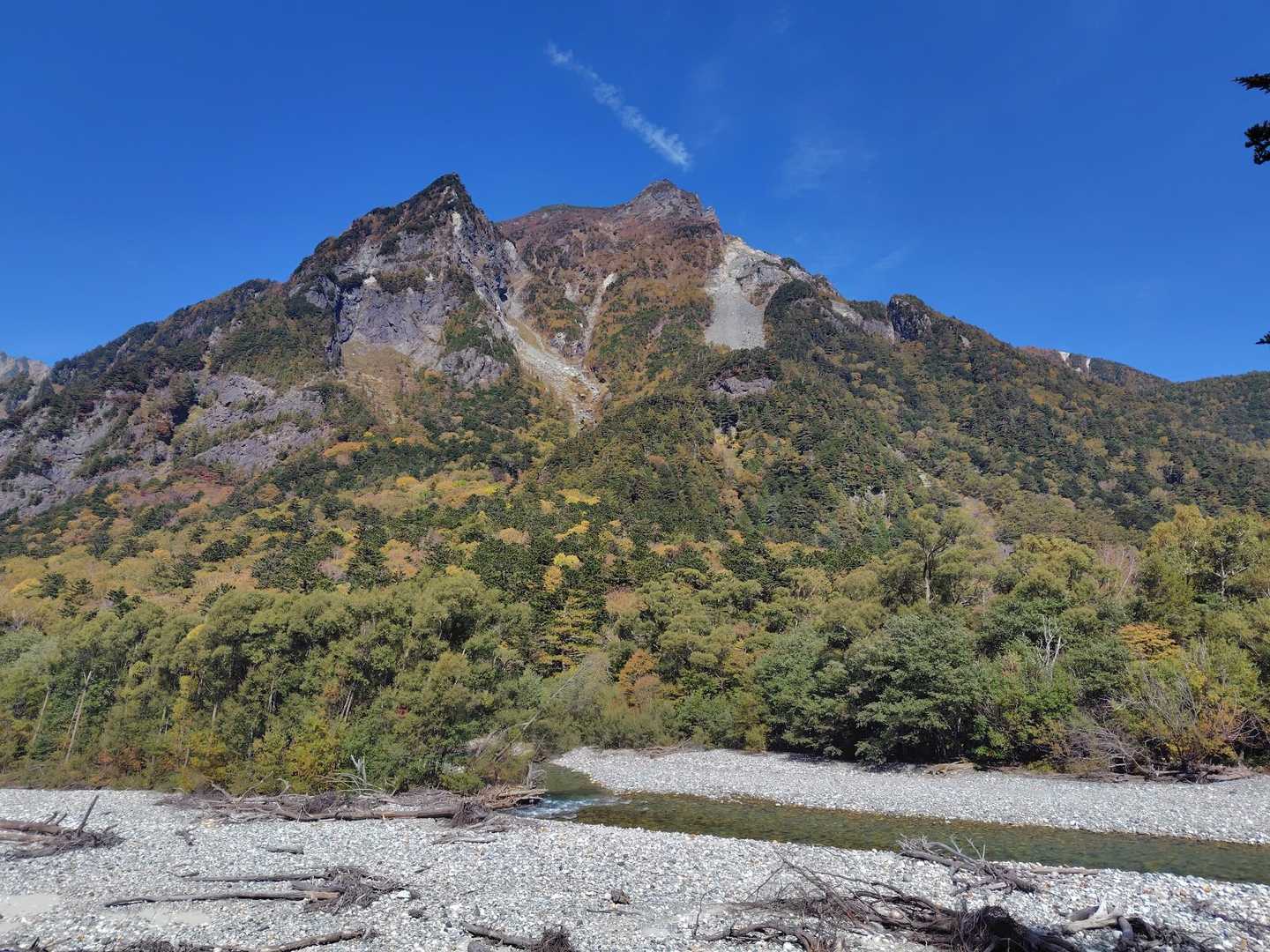 涸沢-小梨平-河童橋 縦走コースの写真