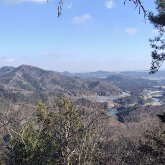 大岩手前のビューポイント