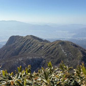 歩いてきた稜線‼️
良き天気☀️
稜線フェチにはたまらんね！