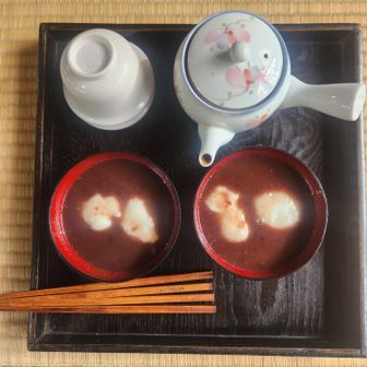 ちからもちのぜんざい
お餅ふわふわ
美味しい🩷