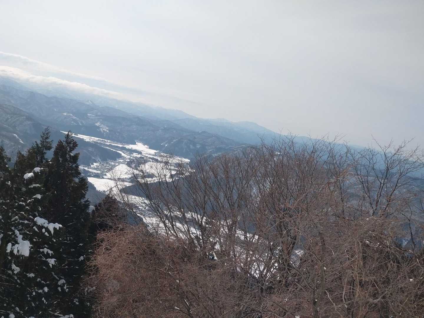 この景色を眺め、おしゃべりしながら、ゆっくりとランチ休憩☕🥪
風がないとポカポカ暖かい✨今週の天気予報は⛄️⛄️⛄️
でも春はそこまで来ている🌸

最後まで見ていただき
ありがとうございました🙇

皆さまに　
幸多からんことを
願っています🙏
