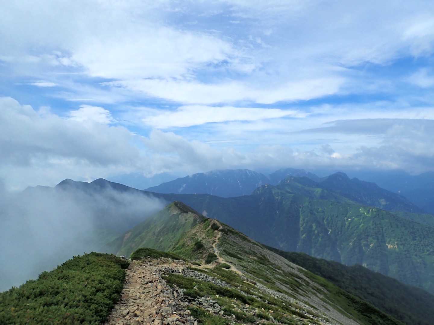 鹿島槍ヶ岳（大谷原）の写真