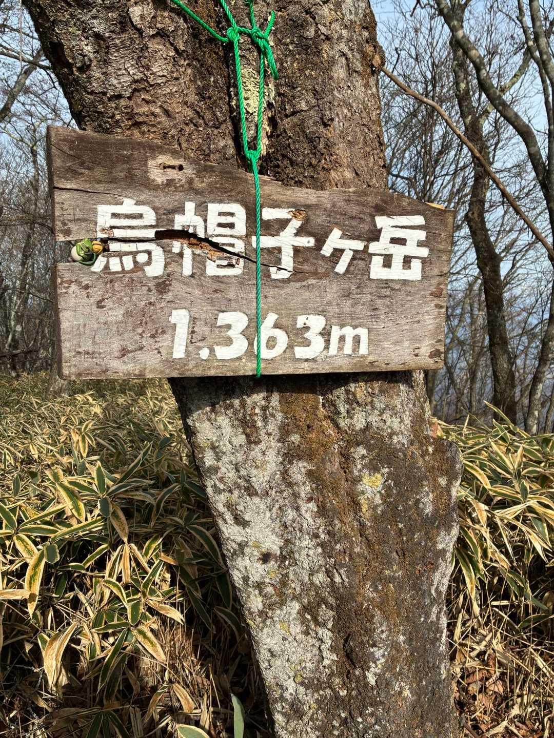 烏帽子ヶ岳登頂〜⭐️

榛名富士登頂📸してないけど下山後に
烏帽子ヶ岳🎶　挟まれてますけど、、