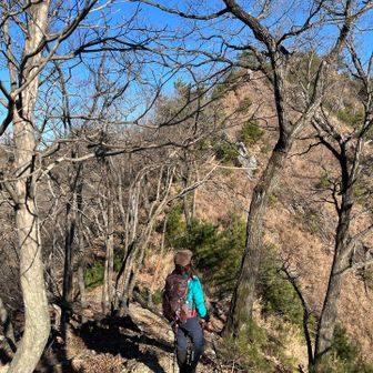 なかなかのアップダウン！
次にむかうのは、、、