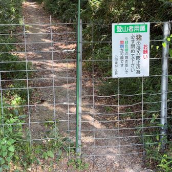 無事の登山口まで戻りました。 
