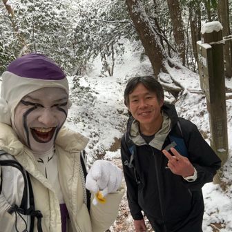 車の中にはフリーザ様の仮装が常備笑笑