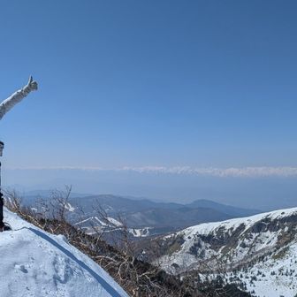 北アルプス綺麗！