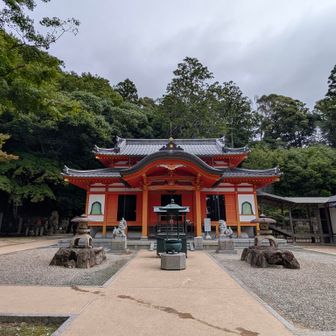 中山寺奥之院。

奥之院の前で水を何時も撒く人もいる。
水をかけられないように避ける。