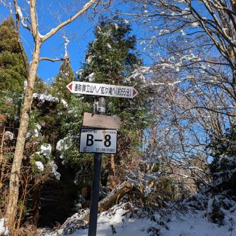 ジャンクションピーク
雪が増えてきましたが、
雪が柔らかく、チェーンスパイクは最後まで使わず行けました