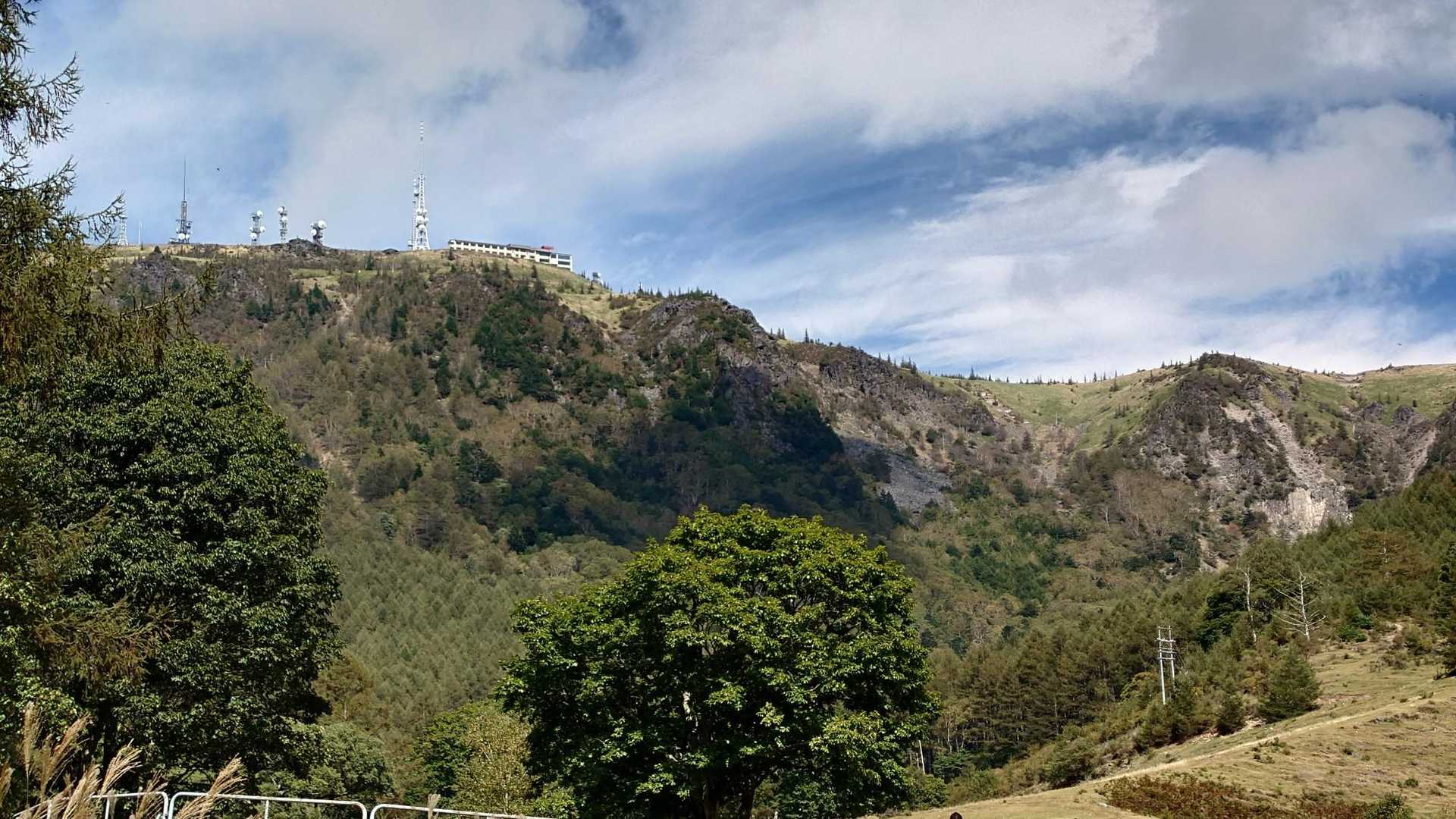 100曲がりコース登山口-美ヶ原-ダテ河原コース登山口 周回コースの写真