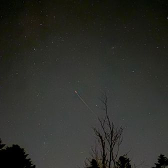 今日も星が綺麗
この前、北穂小屋でお姉さんに教えてもらった方法で撮ったら星が写った✨