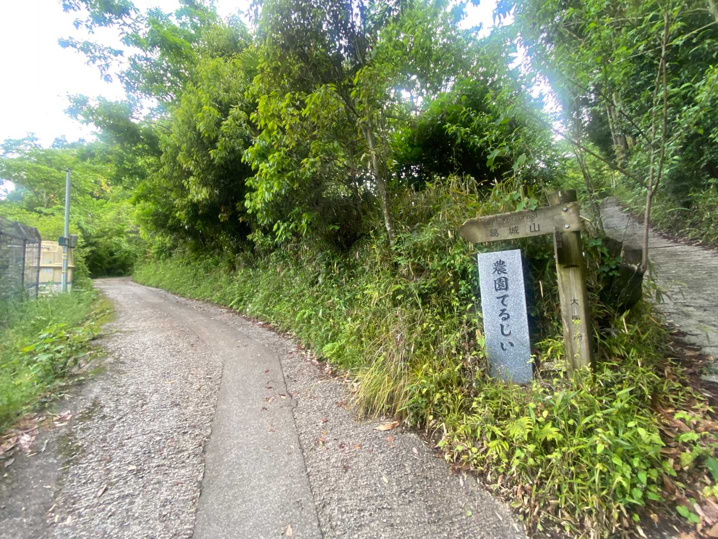 まずは天狗谷ルートで。