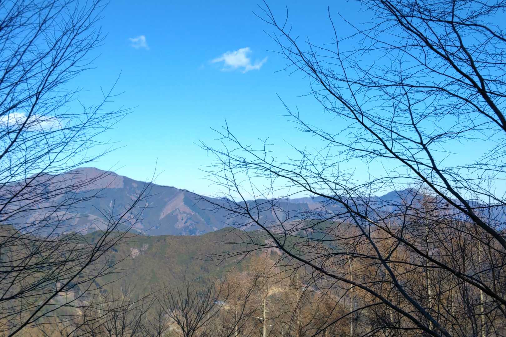 大好きな御前山から大岳山まで見える！
またあそこを歩こう🙋