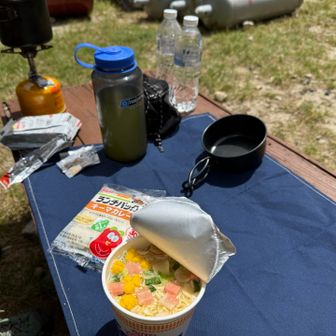 お昼はちゃんと食べるんだよ！と友人
バーナーありがとう😊