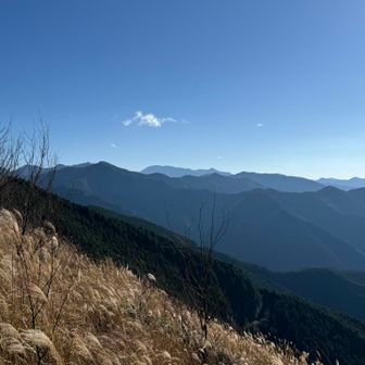 弥山八経　稲村辺り