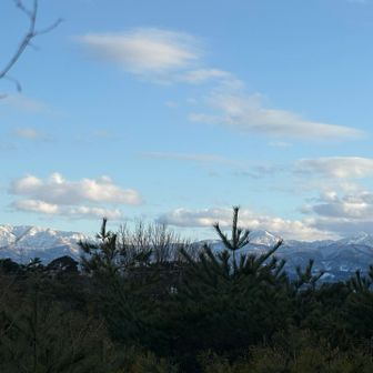続いて
白山は雲にかかってます