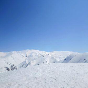 このあたりが山頂😆👍やったー！
すごい絶景🤩🏔️