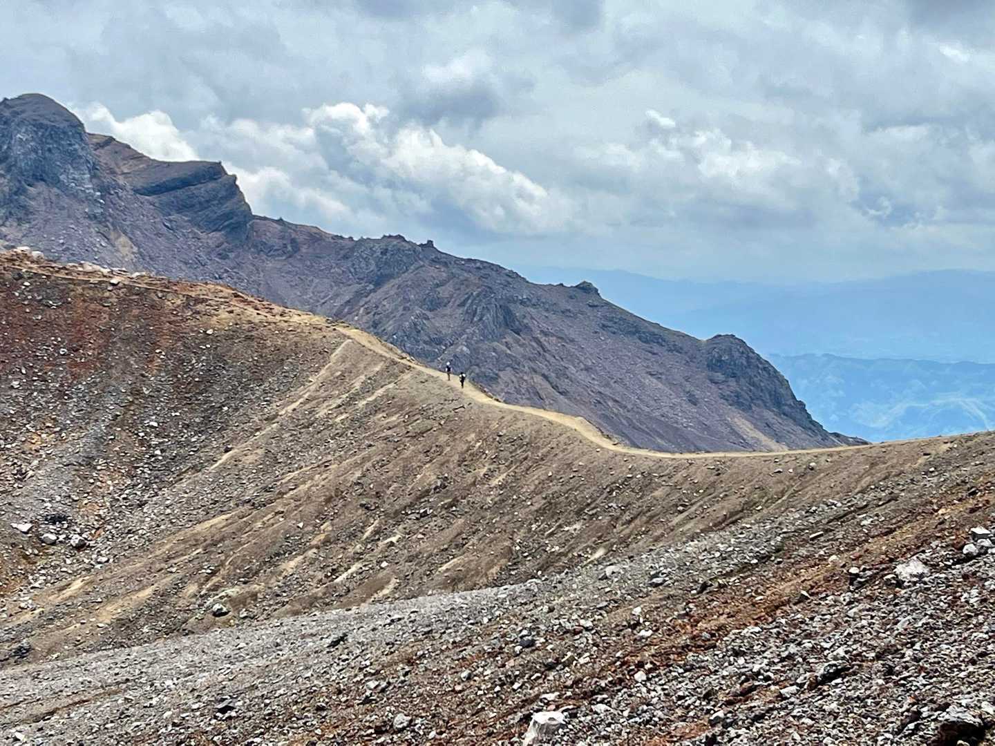 仙酔峡登山口-中岳-馬の背 往復コースの写真