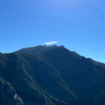 これから登る金峰山