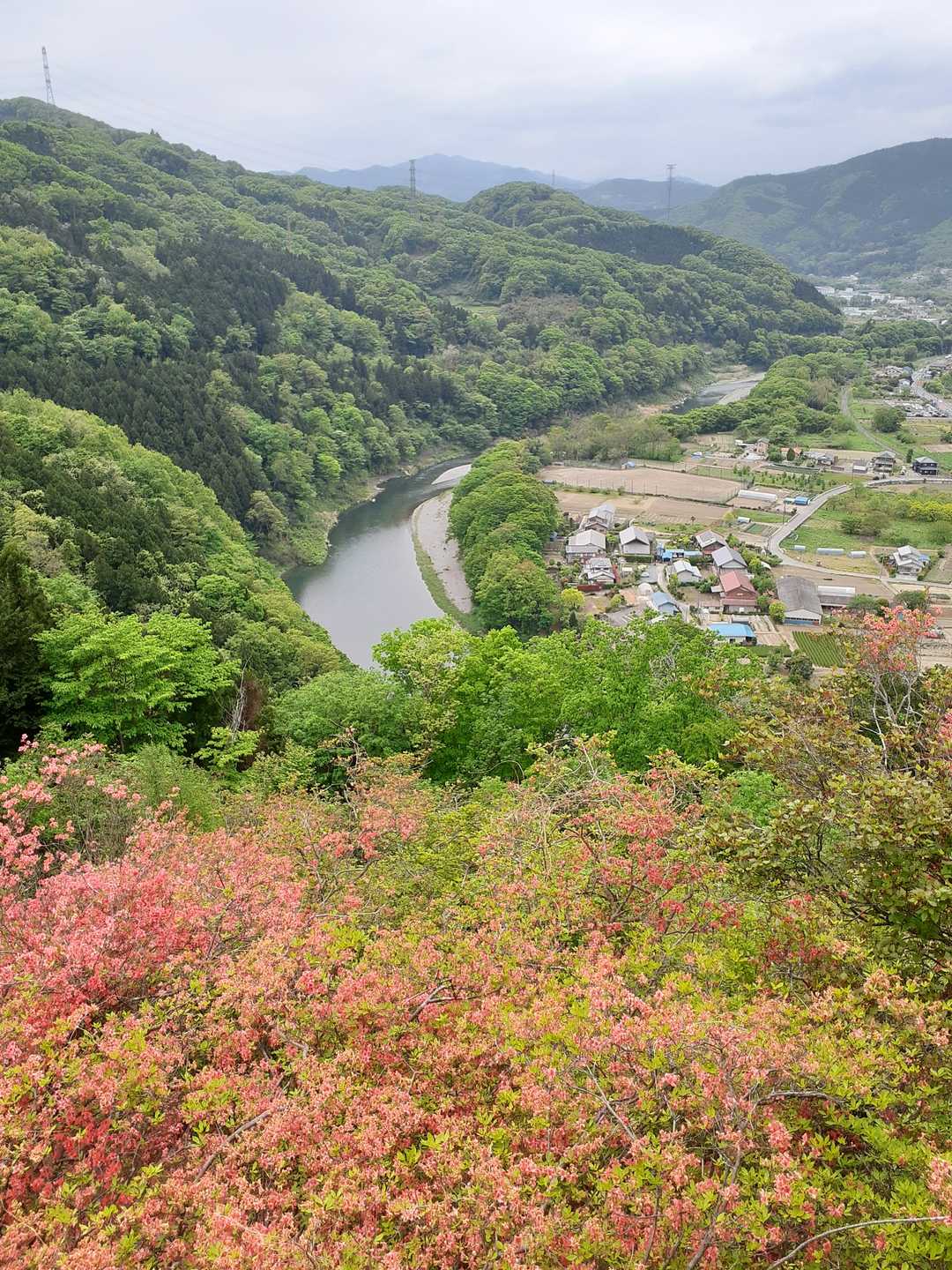 金尾山 山頂より