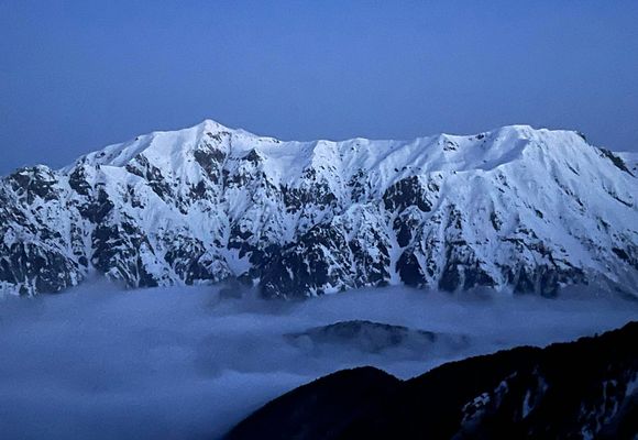 厳冬期の西穂高岳 / ZXCの登山データ | YAMAP / ヤマップ