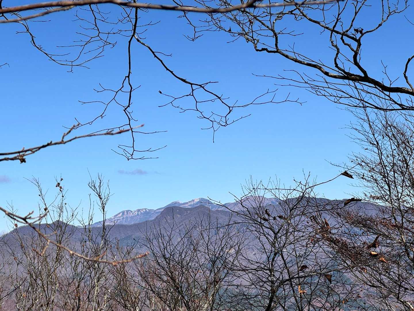 鷲鞍岳 往復コースの写真