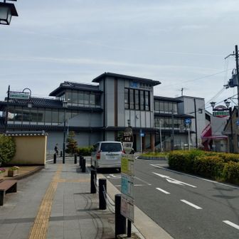ゴールのJR法隆寺駅