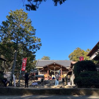 ほんとに穏やかな青空
祈「大願成就」