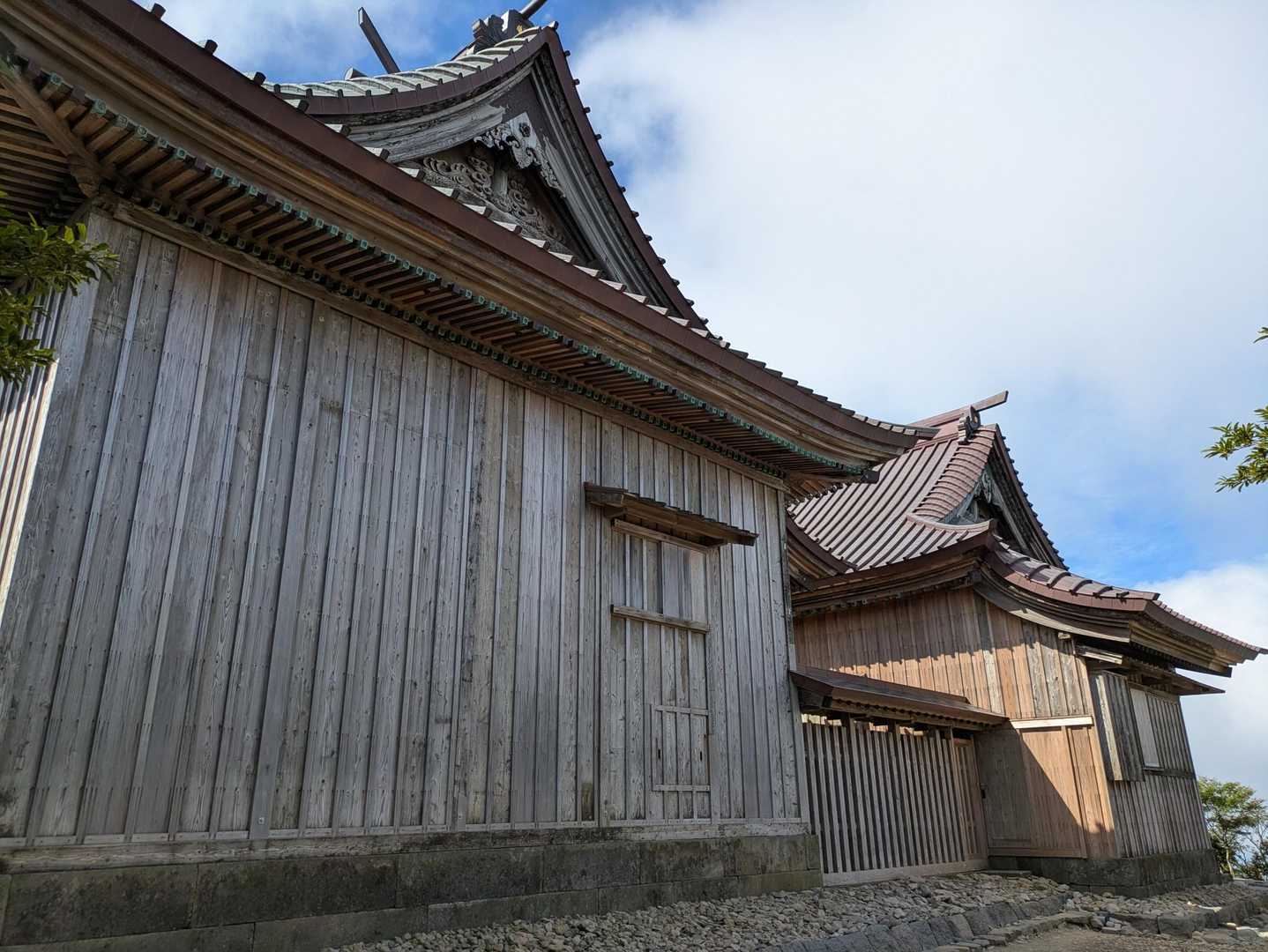 上宮が立派になってました