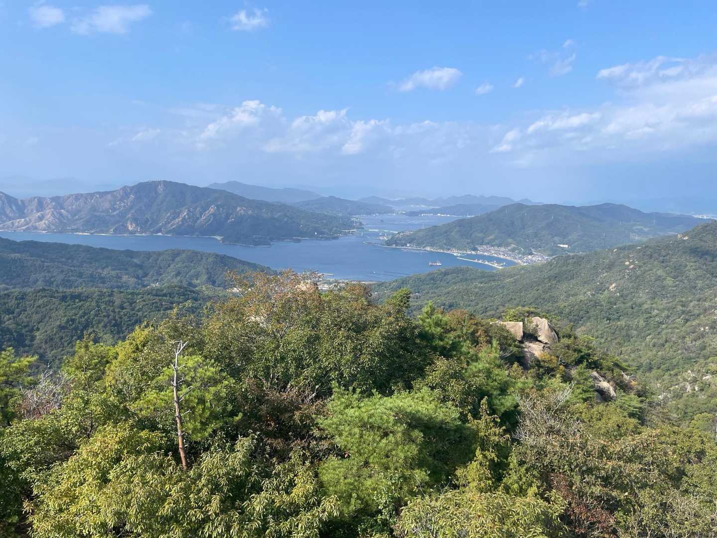 青い空と海良いですね