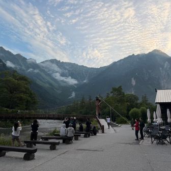 久々の上高地はやはり素晴らしい