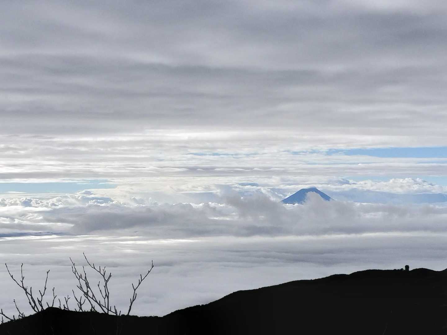 一気に雲が🌥