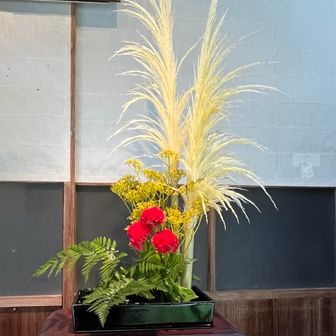転法輪寺の生花