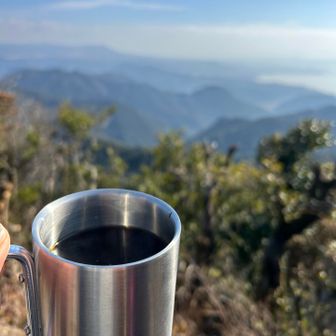 汗だくでのコーヒーは暑い💦